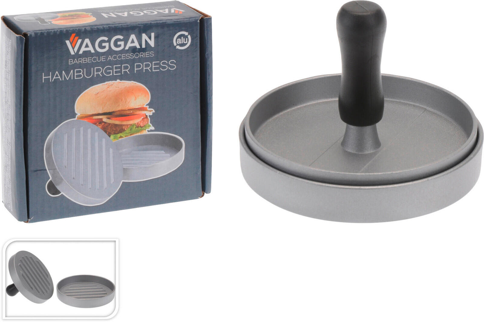 LIS NA HAMBURGERY - vícebarevná, Basics, kov (4/14/12.5cm)