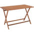GARTENKLAPPTISCH Holz Braun - Braun, LIFESTYLE, Holz (120/70/74cm) - Ambia Garden GARTENKLAPPTISCH Holz Braun - Braun, LIFESTYLE, Holz (120/70/74cm) - Ambia Garden