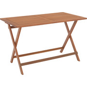 ZAHRADNÍ SKLÁPĚCÍ STOLEK - hnědá, Lifestyle, dřevo (120/70/74cm) - Ambia Garden
