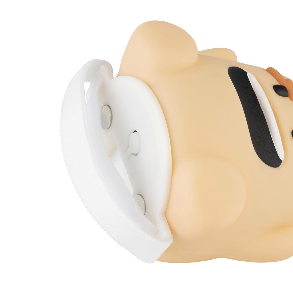 KINDER-NACHTLICHT 9,5/11,8 cm  - Orange/Weiß, Basics, Kunststoff (9,5/11,8cm)