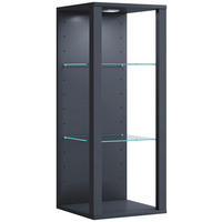 HÄNGEVITRINE in Anthrazit  - Anthrazit, Design, Glas/Holzwerkstoff (35/90/35cm) - MID.YOU