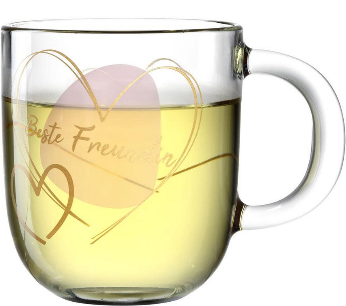 TASSE Emozione 400 ml  - Hellrosa, Basics, Glas (14/15/8,7cm) - Leonardo