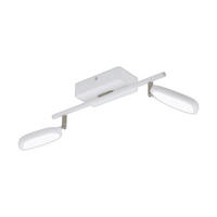 STROPNÍ LED SVÍTIDLO, 8/36,5 cm  - bílá, Design, kov/plast (8/36,5cm) - Eglo