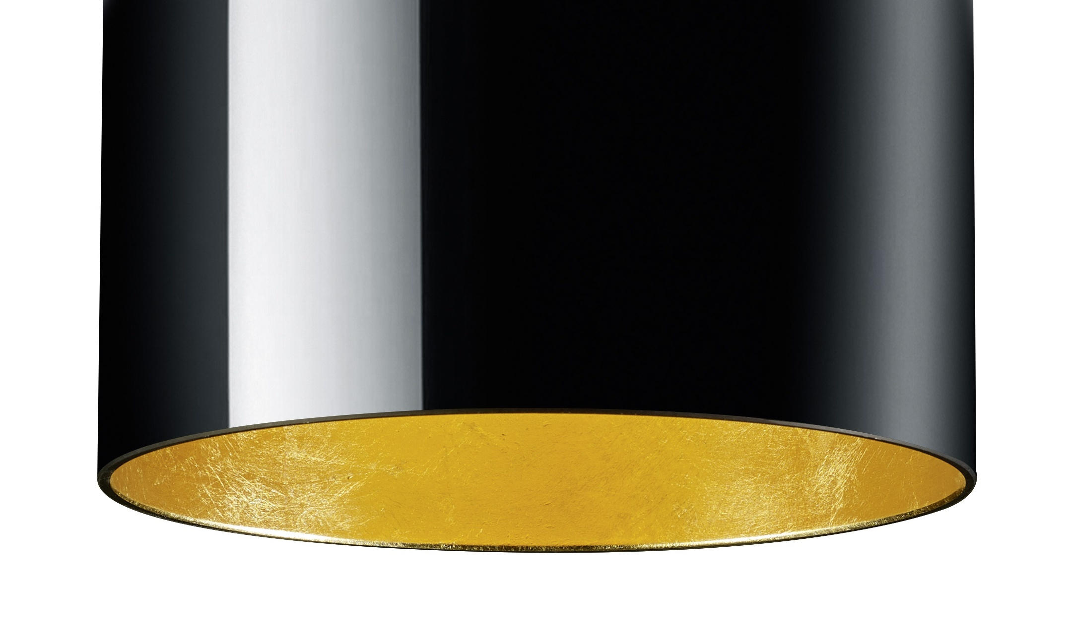 HÄNGELEUCHTE Grace  - Goldfarben/Schwarz, Design, Metall (123/50-180cm) - Bankamp