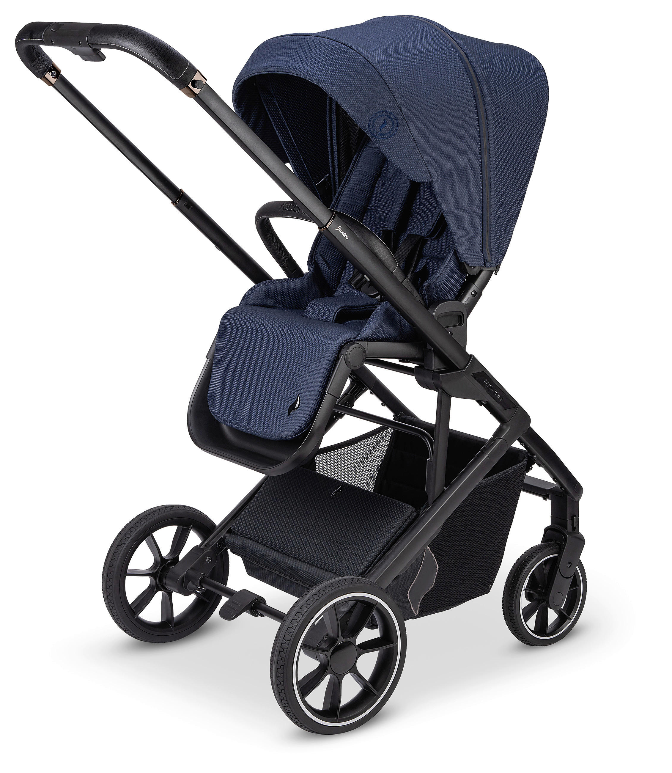 KOMBIKINDERWAGEN  Juntos  Cobalt  - Blau, Basics (84/97,5/53,5cm) - Osann