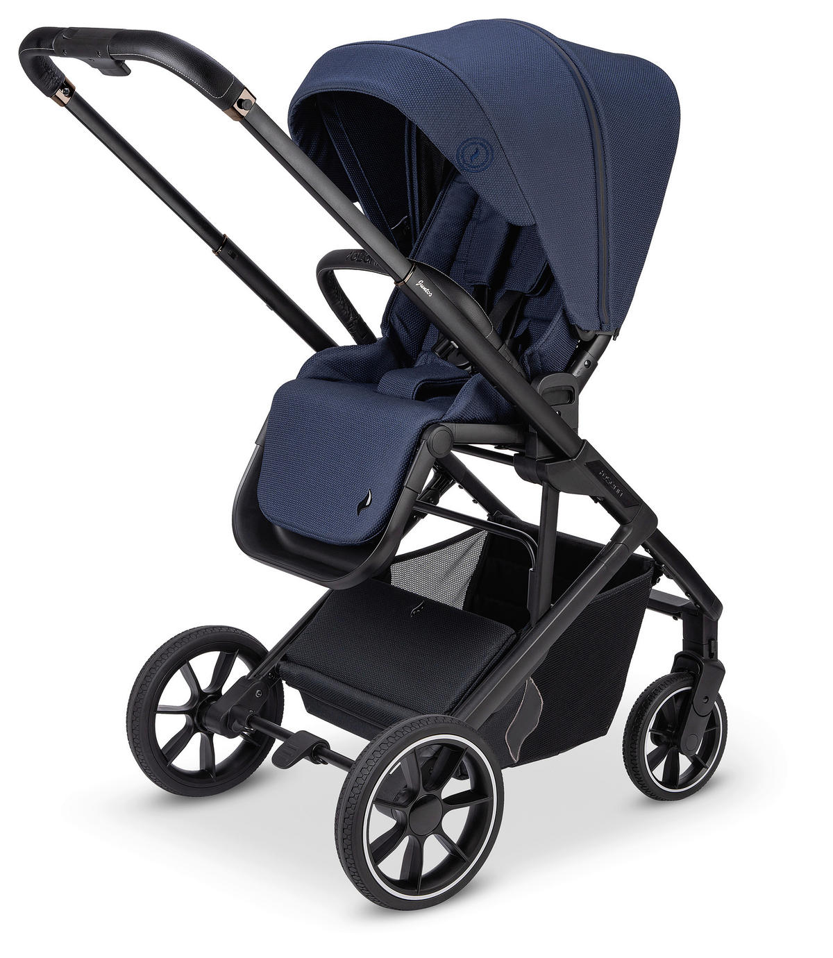 KOMBIKINDERWAGEN  Juntos  Cobalt  - Blau, Basics (84/97,5/53,5cm) - Osann