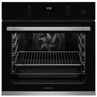 UGRADNA RERNA - boja nerđajućeg čelika/crna, Osnovno, metal (59,4cm) - Dieter Knoll