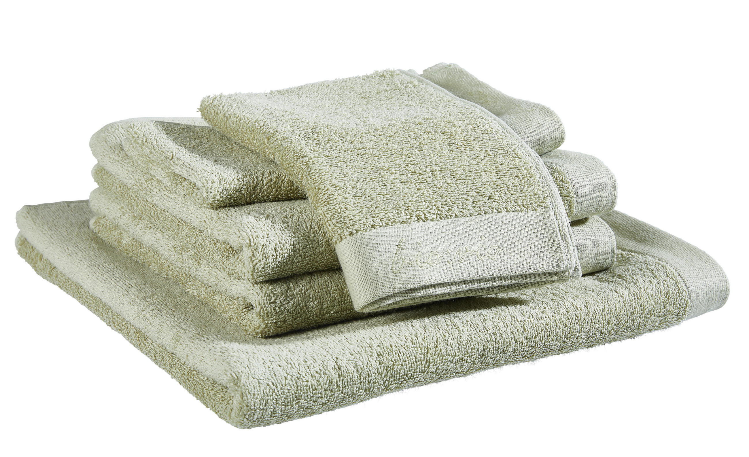 FROTTIERSET Davila Hellgrün 5-teilig  - Hellgrün, Basics, Textil - Bio:Vio