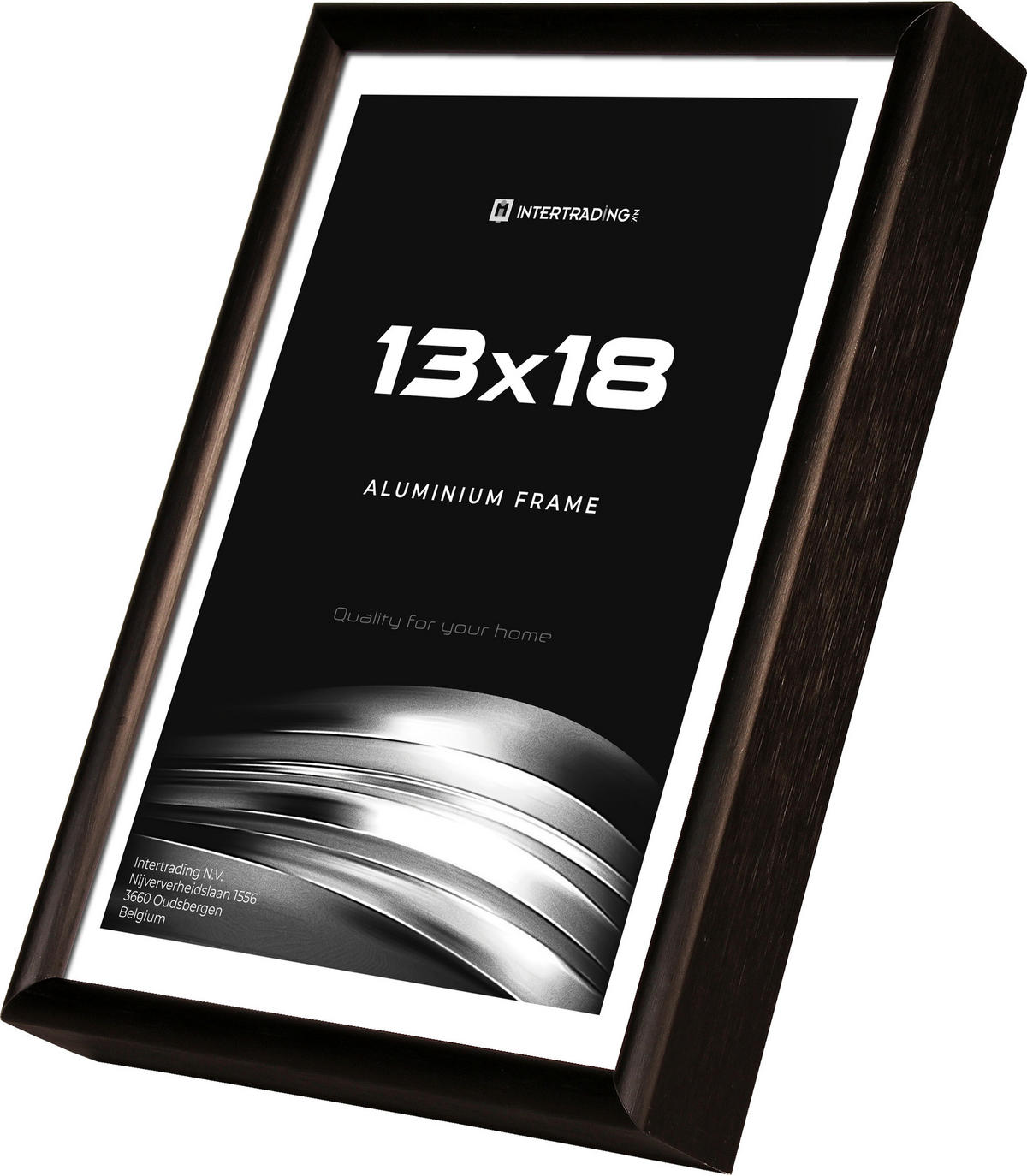 BILDERRAHMEN 13,6/2,8/18,7 cm  - Schwarz, Basics, Metall (13,6/2,8/18,7cm)