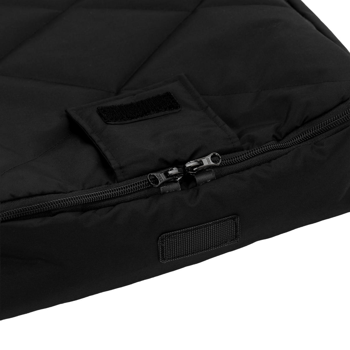 BUGGY-FUSSSACK Vegan  - Schwarz, Trend, Kunststoff/Textil (50/100cm) - Jimmylee