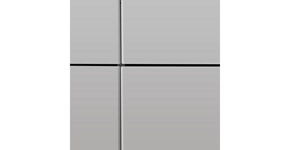 SCHUHSCHRANK  in 130/106/38 cm  - Kaschmir/Schwarz, KONVENTIONELL, Holzwerkstoff (130/106/38cm) - Voleo