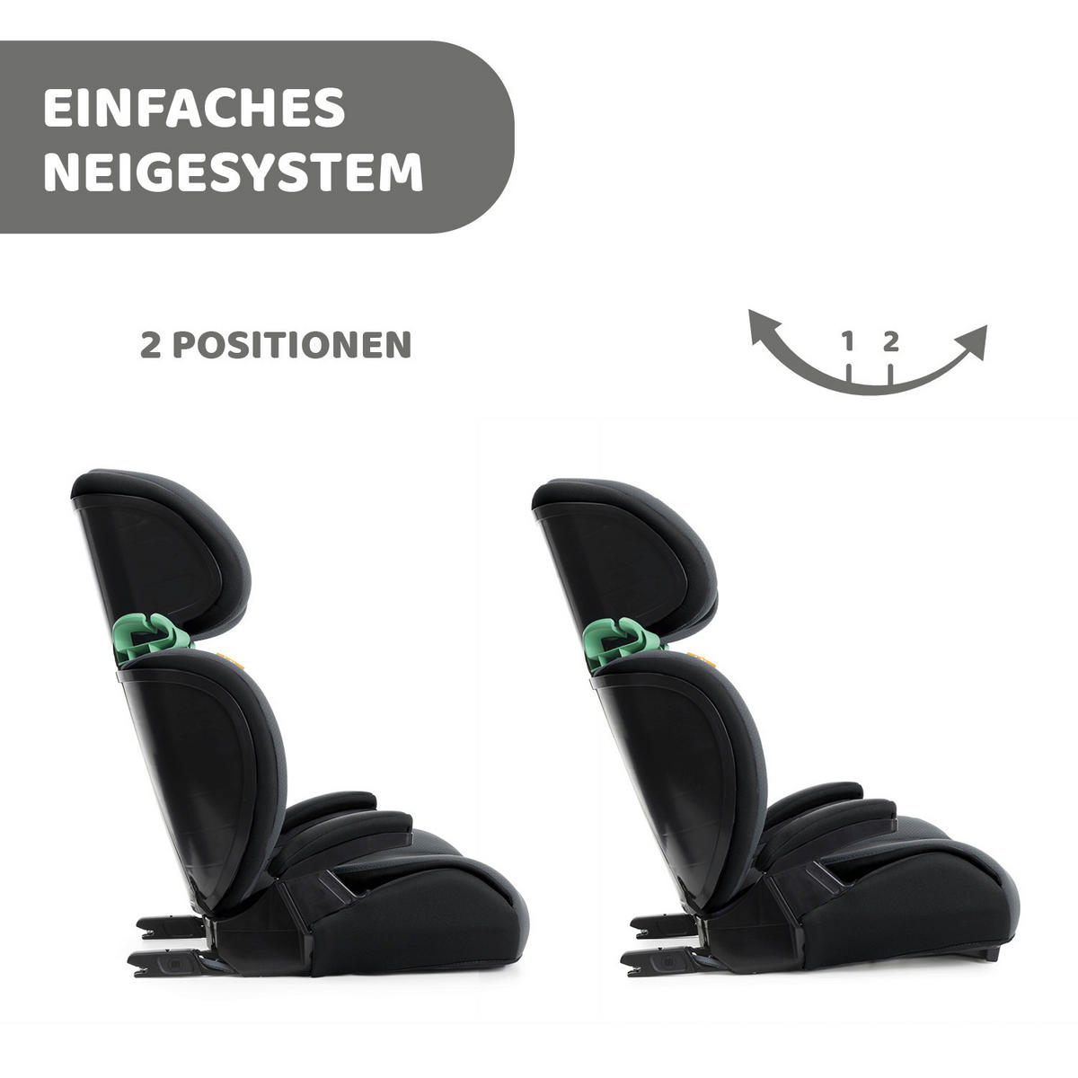 KINDERAUTOSITZ   - Schwarz, Basics (44/64/88/40cm) - Chicco