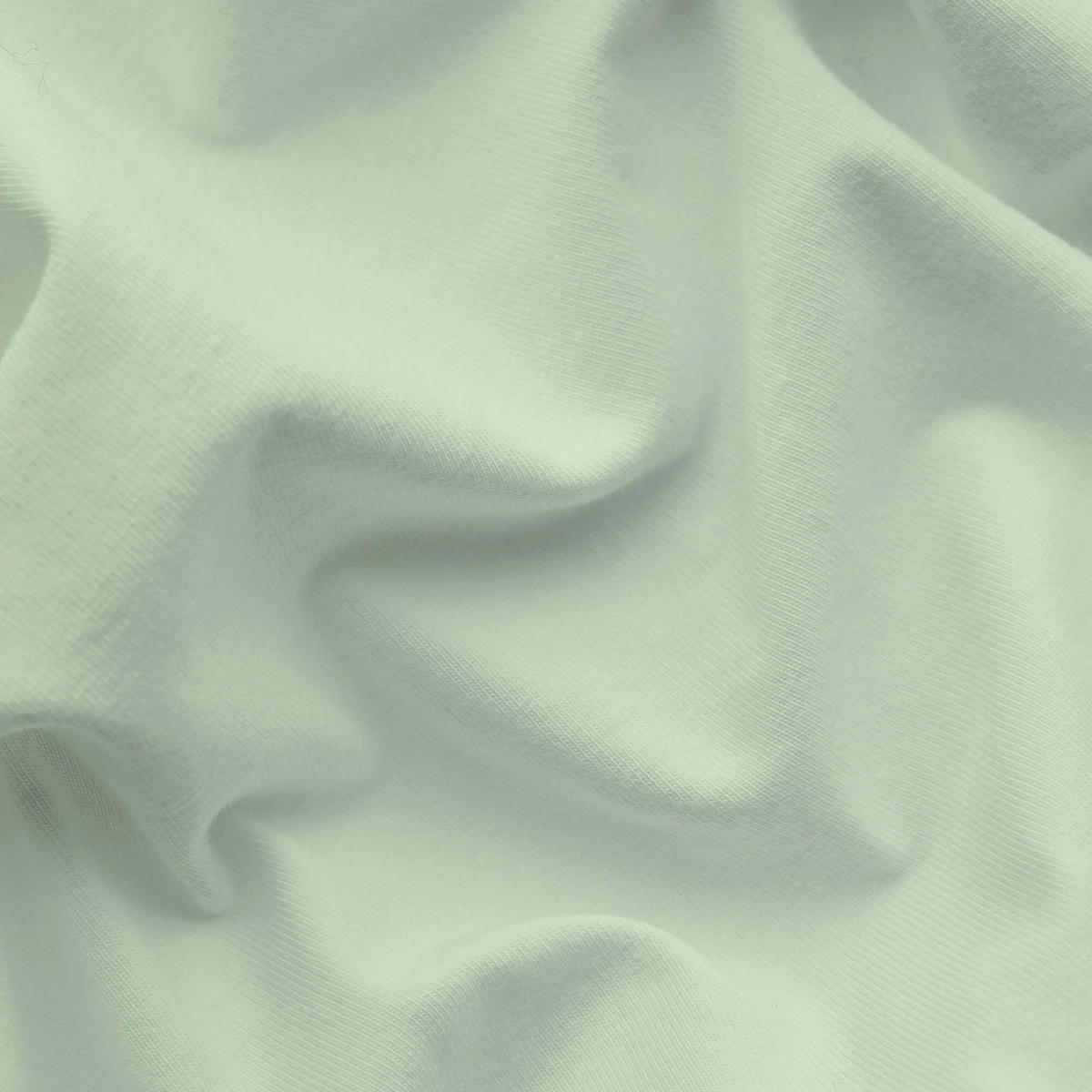TOPPER-SPANNLEINTUCH 90-100/190-220 cm Jersey  - Hellgrün, Basics, Textil (90-100/190-220cm) - Schlafgut