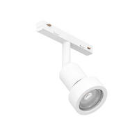 SCHIENENSYSTEM-STRAHLER Easyt 5,5/14 cm   - Weiß, Basics, Kunststoff (5,5/14cm) - Eglo