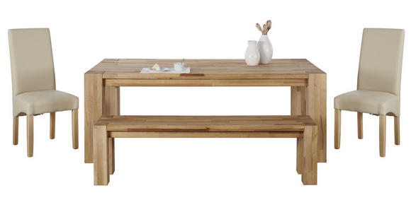 ESSTISCH Kernbuche massiv rechteckig Kernbuche - Kernbuche, Natur, Holz (200/100/75cm) - Carryhome