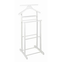 HERRENDIENER Weiß  - Weiß, Basics, Holz (47/102/36cm)