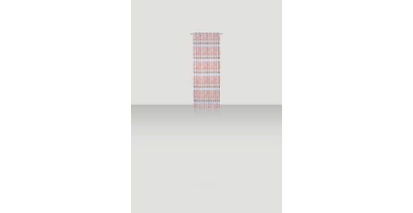 FERTIGVORHANG halbtransparent - Kupferfarben, Design, Textil (140/255cm) - Novel