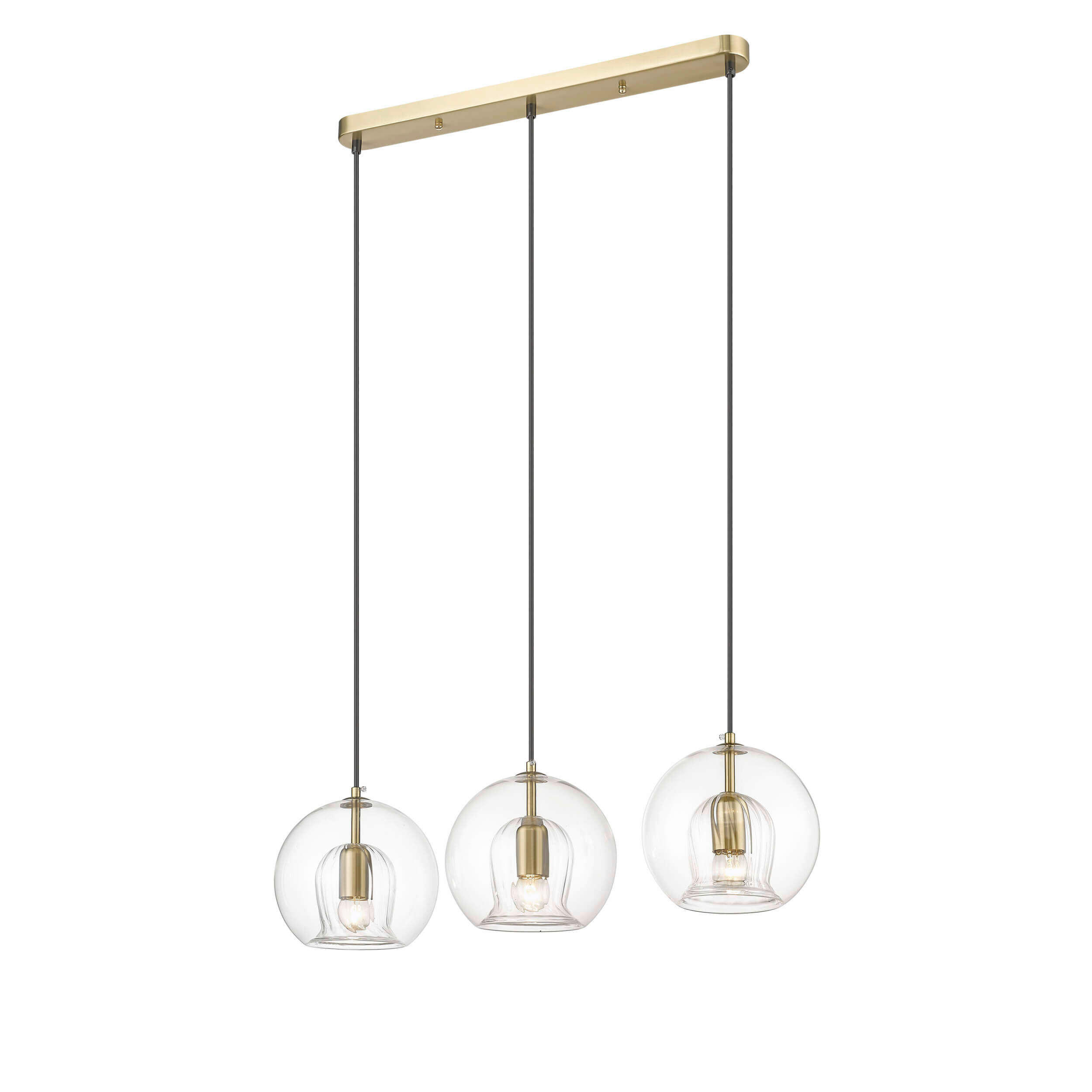 HÄNGELEUCHTE  - Goldfarben, KONVENTIONELL, Glas (100/57/20cm)