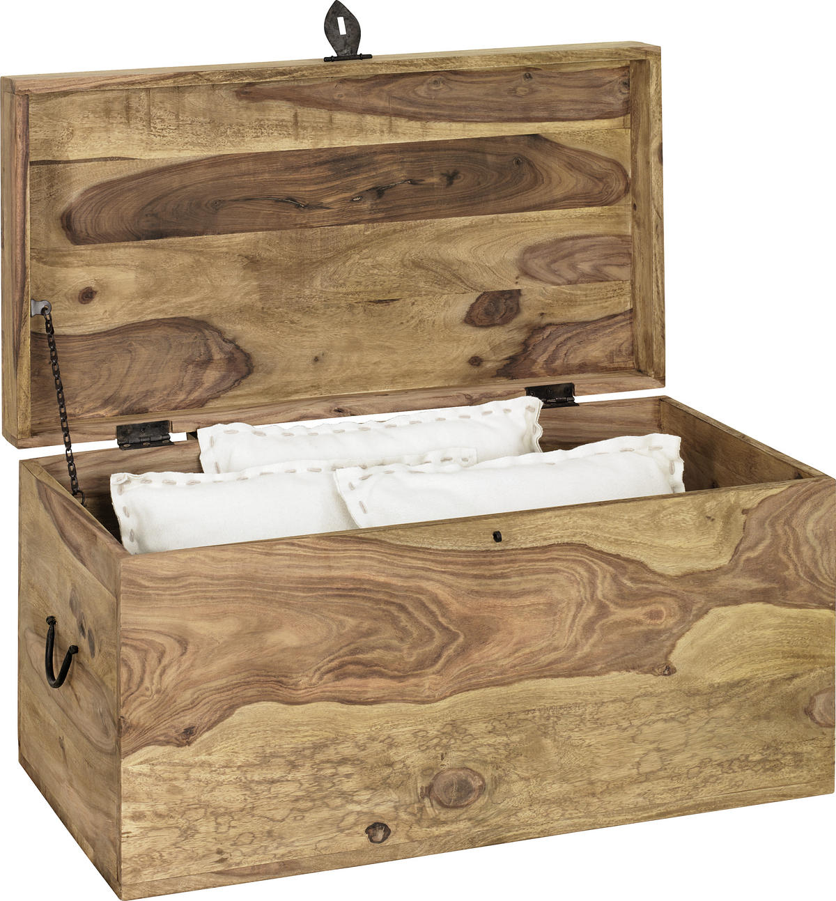 CUFĂR in lemn 85/45/45 cm  - culoare natur, Lifestyle, lemn (85/45/45cm) - Landscape