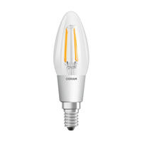 LED-LEUCHTMITTEL   E14 4 W 470 lm 2 Stück  - Klar, Basics, Glas (3,5/11,5cm) - Osram