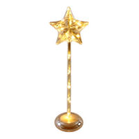 DEKOSTERN - Goldfarben, LIFESTYLE, Glas (11/37cm) - X-Mas