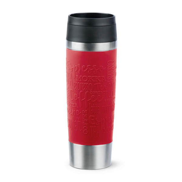 THERMOBECHER TRAVEL MUG 0,5 L  - Basics, Kunststoff/Metall (0,5l) - Emsa