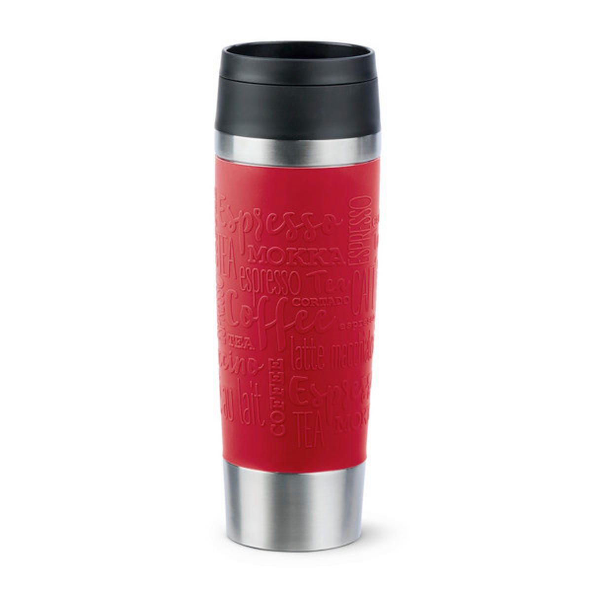 THERMOBECHER TRAVEL MUG 0,5 L  - Basics, Kunststoff/Metall (0,5l) - Emsa
