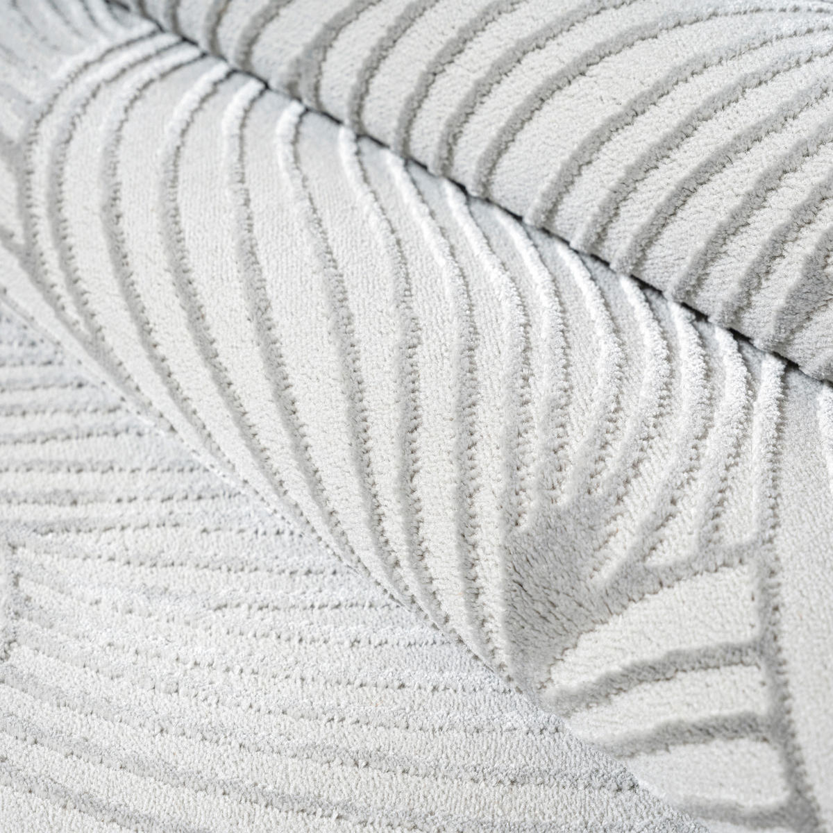 WEBTEPPICH  Wohnzimmer 160/230 cm Creation Grau rechteckig  - Grau, Basics, Textil (160/230cm) - Novel