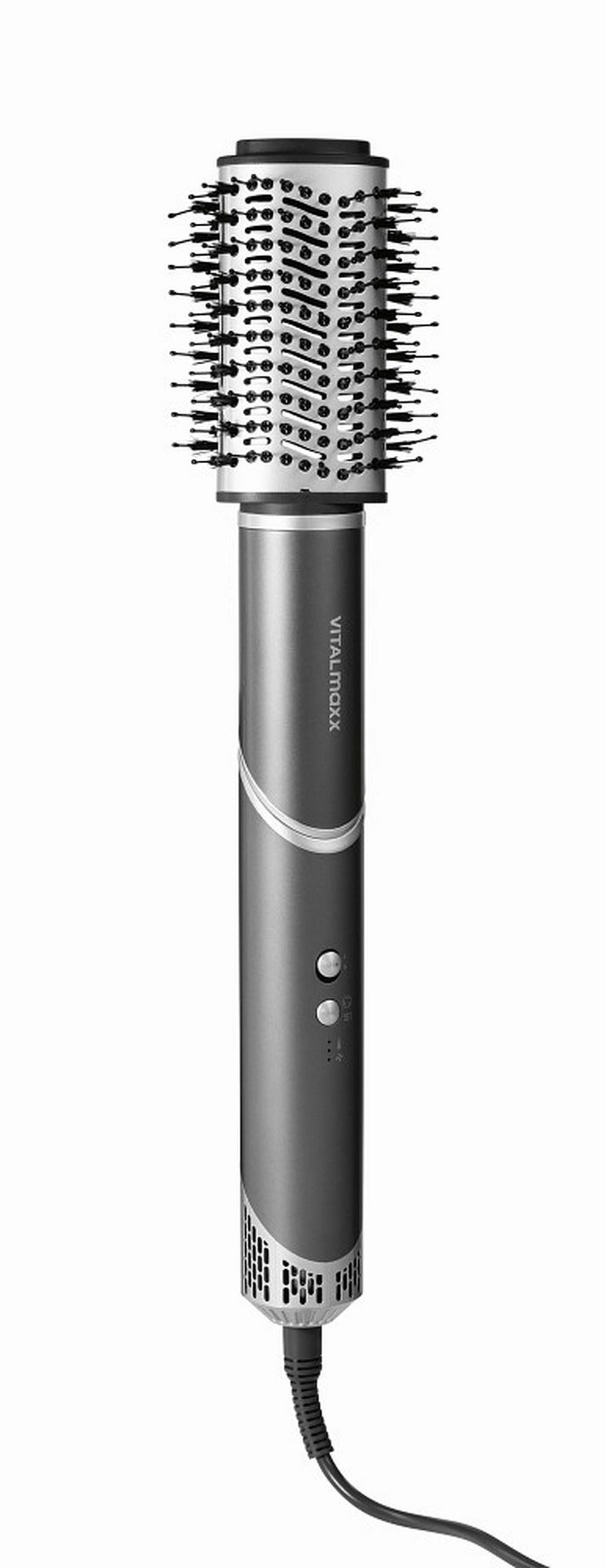 HAARSTYLER STYLE&SHINE  - Silberfarben/Grau, Basics, Kunststoff/Metall (29,40 cm/9,10 cm/27,60 cmcm)