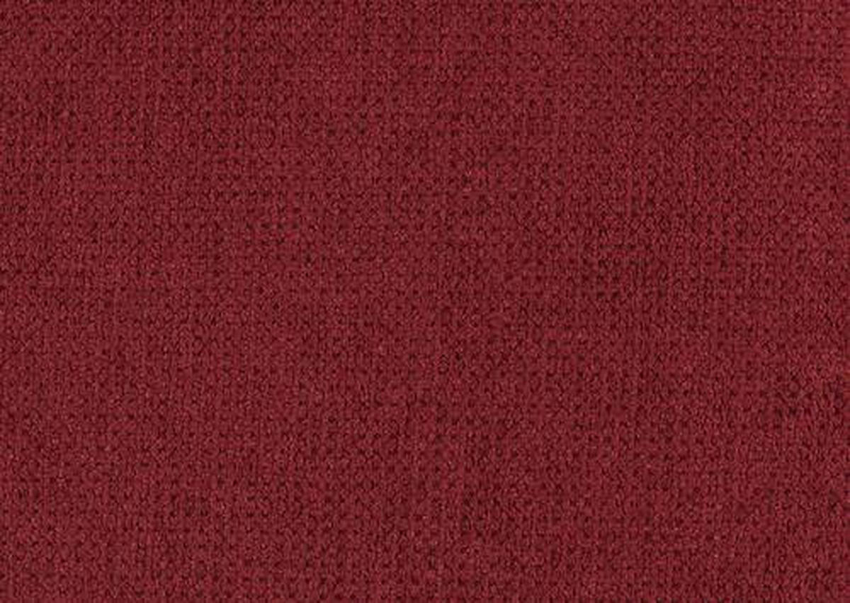 ECKSOFA Rot Webstoff  - Eichefarben/Rot, Design, Holz/Textil (282/175cm) - Carryhome