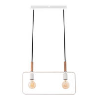 PENDELLAMPA 50/6/110 cm  - vit, Design, metall (50/6/110cm)
