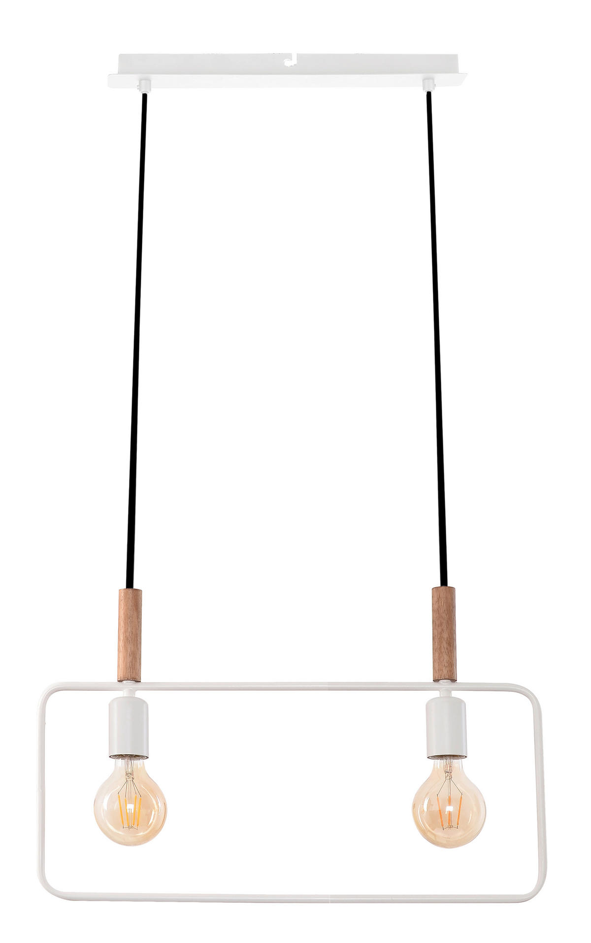 PENDELLAMPA 50/6/110 cm  - vit, Design, metall (50/6/110cm)