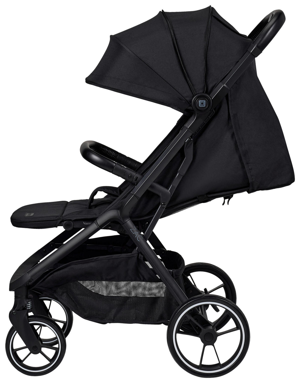 BUGGY Zac  - Schwarz, Basics, Textil (80/55/102cm) - Moon