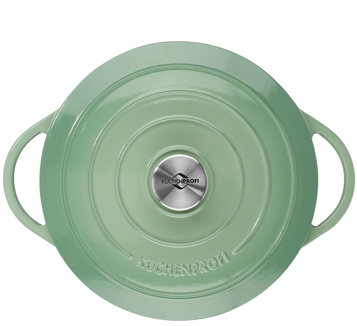 BRATENTOPF PROVENCE 5,3 L  - Jadegrün, Basics, Metall (26/33,5cm) - KÜCHENPROFI