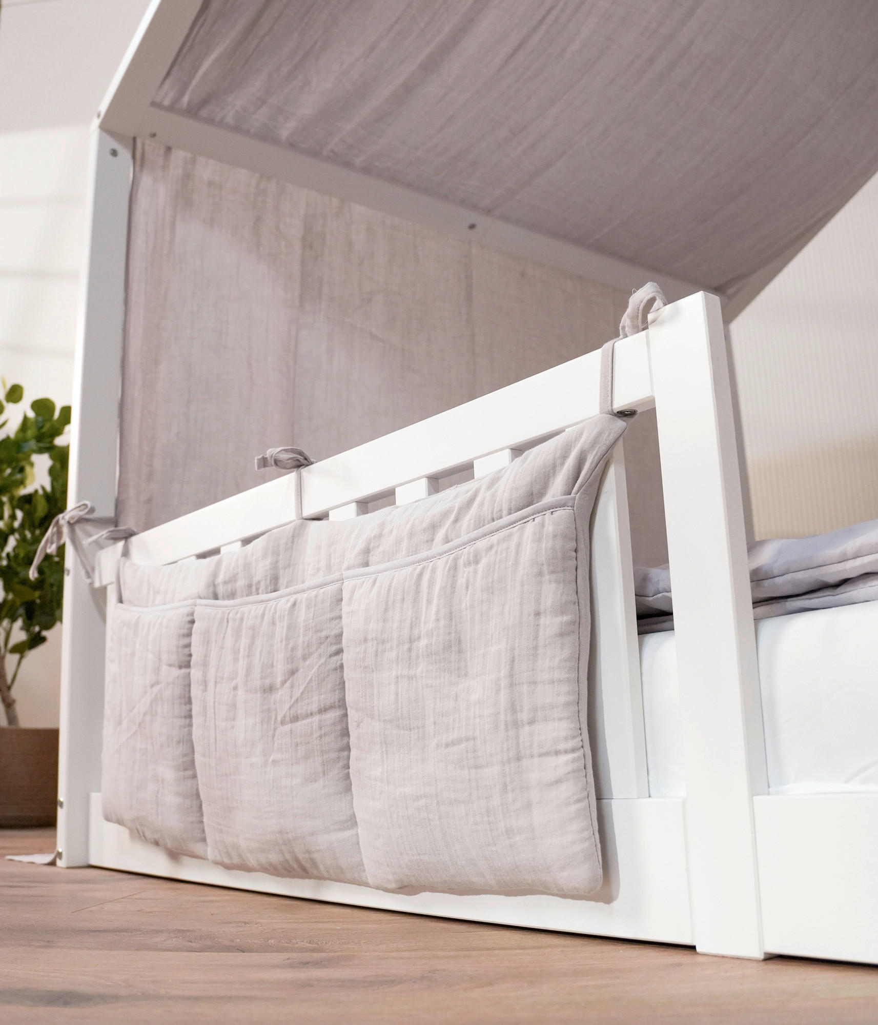 STAURAUMNETZ - Hellgrau, Basics, Textil (30/20cm) - tiSsi