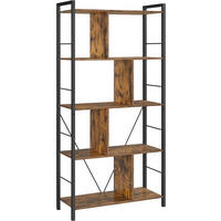 REGAL Braun, Schwarz  74/150/30 cm  - Schwarz/Braun, Trend, Holzwerkstoff/Metall (74/150/30cm) - Boxxx