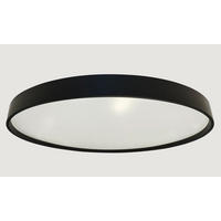 LED PLAFONJERA - crna, Osnovno, plastika (48/7cm)