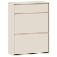 SCHUHKIPPER  in 80/106/35 cm  - Beige, Design, Holz (80/106/35cm) - Livetastic