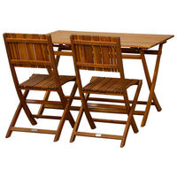 GARTENTISCHGRUPPE  - Akaziefarben, KONVENTIONELL, Holz - Siena Garden