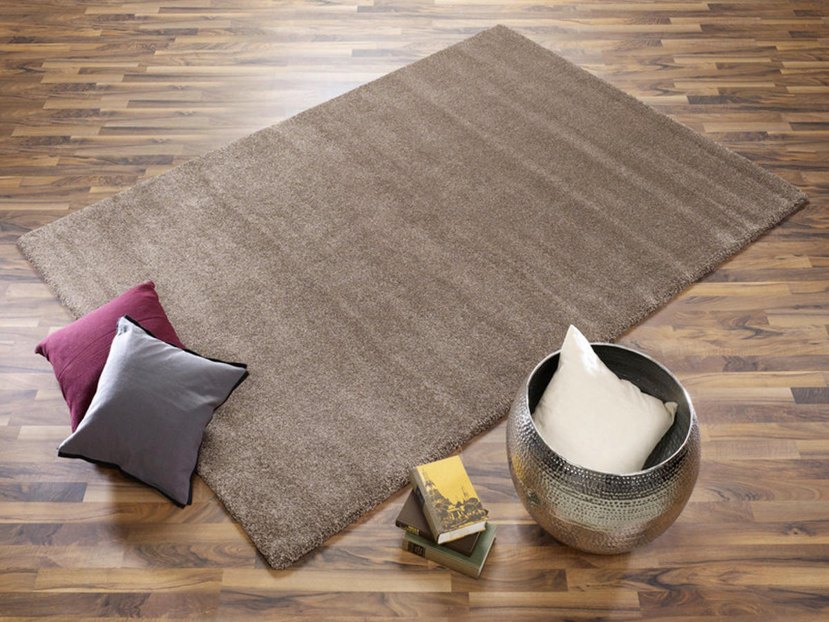 HOCHFLORTEPPICH 240/290 cm Bellevue Braun  - Braun, Basics, Textil (240/290cm) - Novel