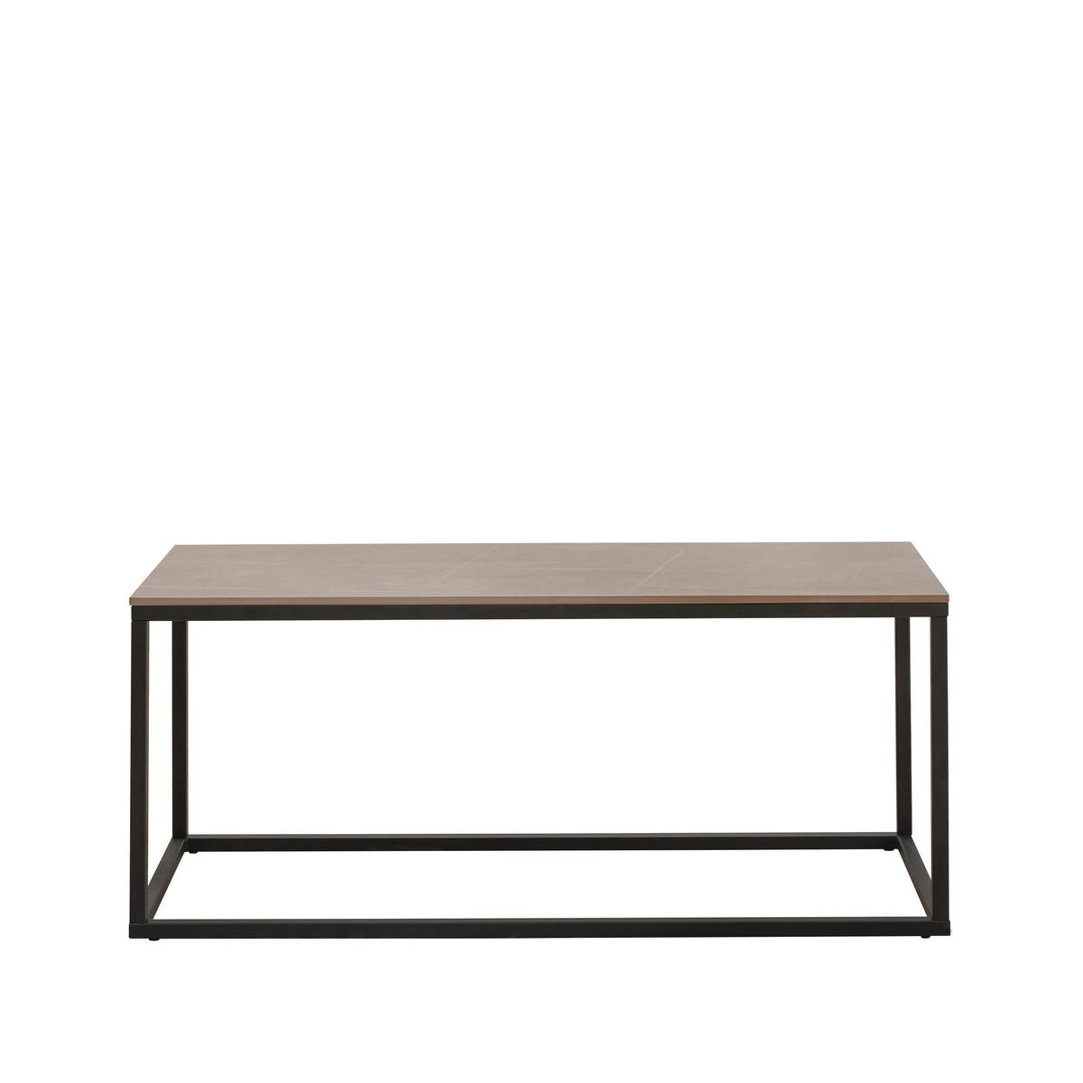 KONFERENČNÝ STOLÍK, sivá, keramika, 100/44/40 cm - čierna/sivá, Modern, kov/keramika (100/44/40cm) - MID.YOU