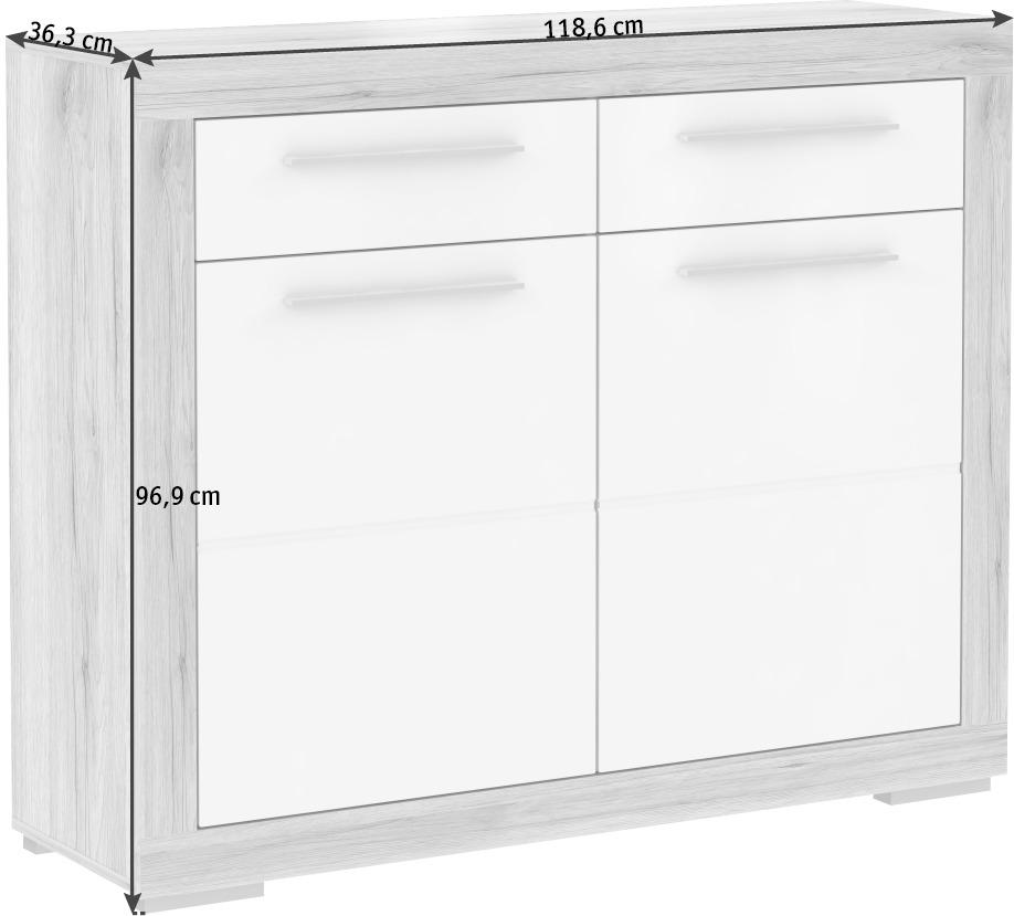 PANTOFAR 118,6/96,9/36,3 cm  - Konventionell (118,6/96,9/36,3cm) - Carryhome