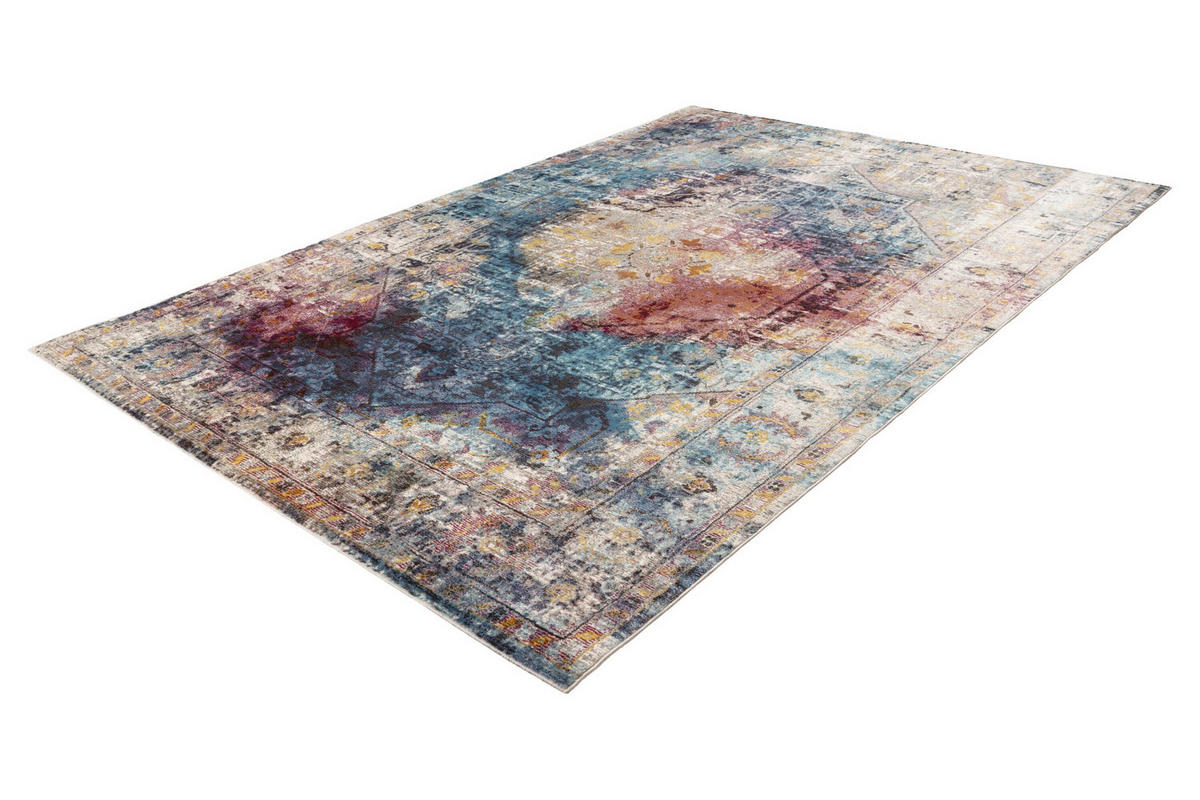 FLACHWEBETEPPICH 200/290 cm Multicolor rechteckig  - Multicolor, Basics, Textil (200/290cm) - Kayoom