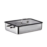 Tavă De Copt - culoare inox, Basics, metal (25/36cm)