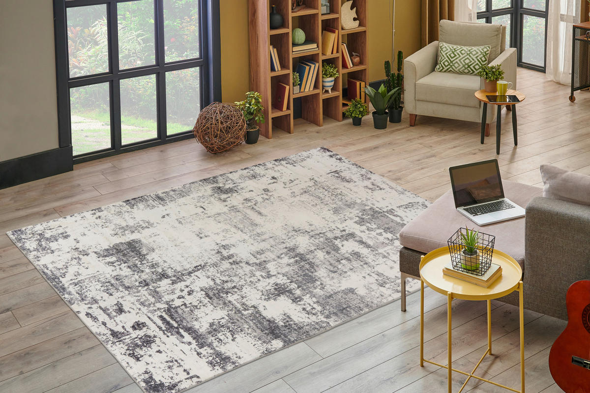 VINTAGE KOBEREC, 80/150 cm, šedá - šedá, Konvenční, textil (80/150cm)