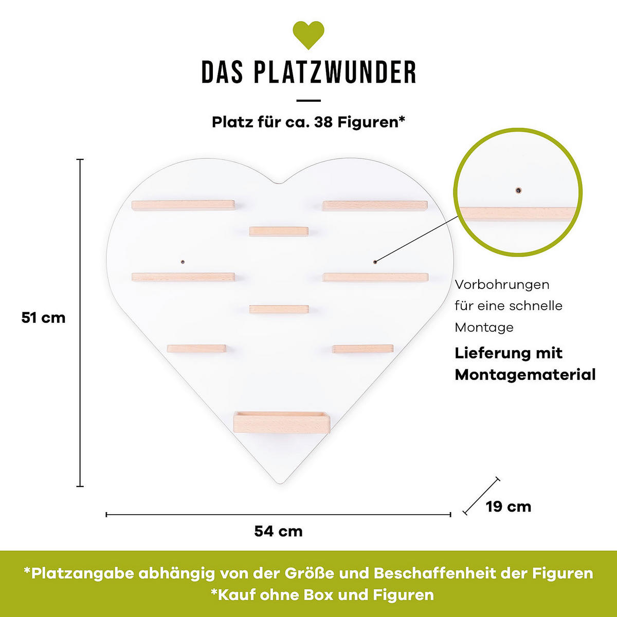 KINDERREGAL Weiß  - Weiß, MODERN, Holzwerkstoff (54/51/19cm) - MID.YOU