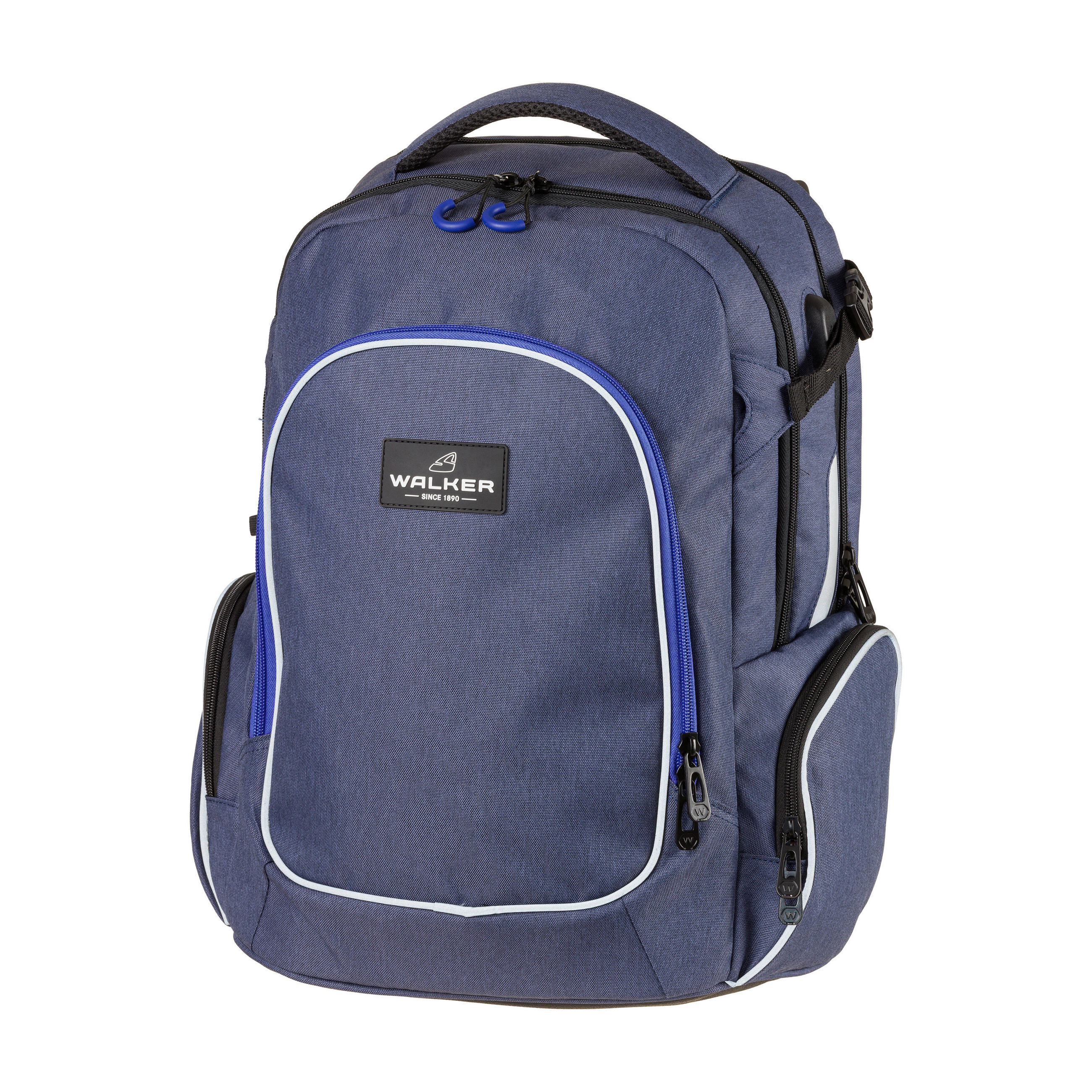 RUCKSACK WALKER  - Blau, KONVENTIONELL, Textil (32/46/21cm) - Schneiders