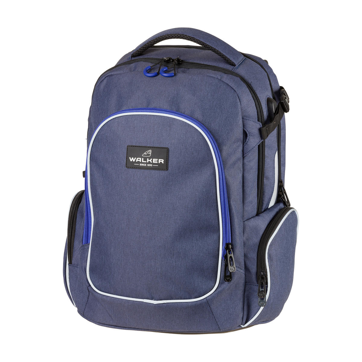 RUCKSACK WALKER  - Blau, KONVENTIONELL, Textil (32/46/21cm) - Schneiders
