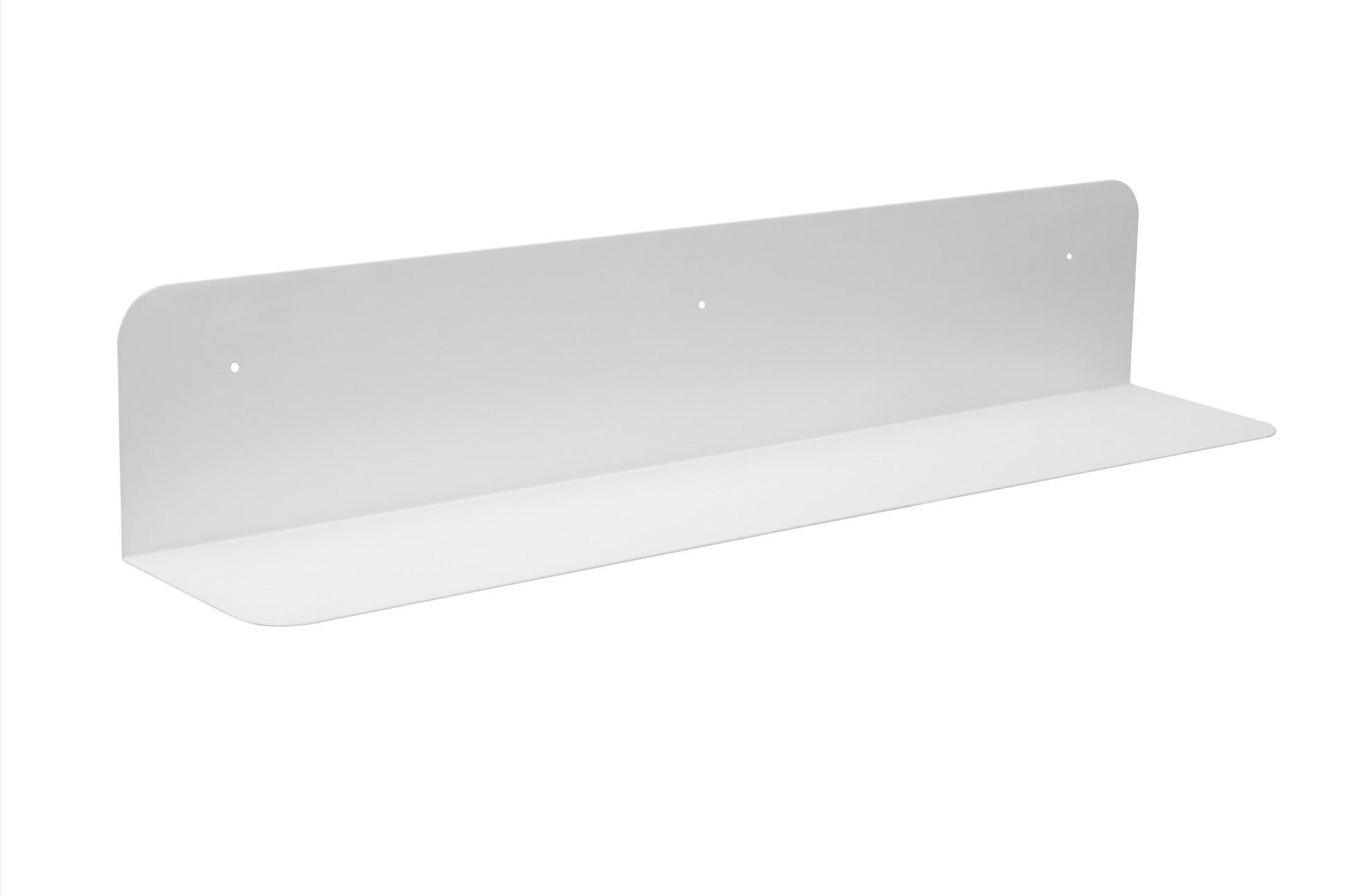 WANDBOARD Weiß  - Weiß, Design, Metall (100/18/18cm) - MID.YOU