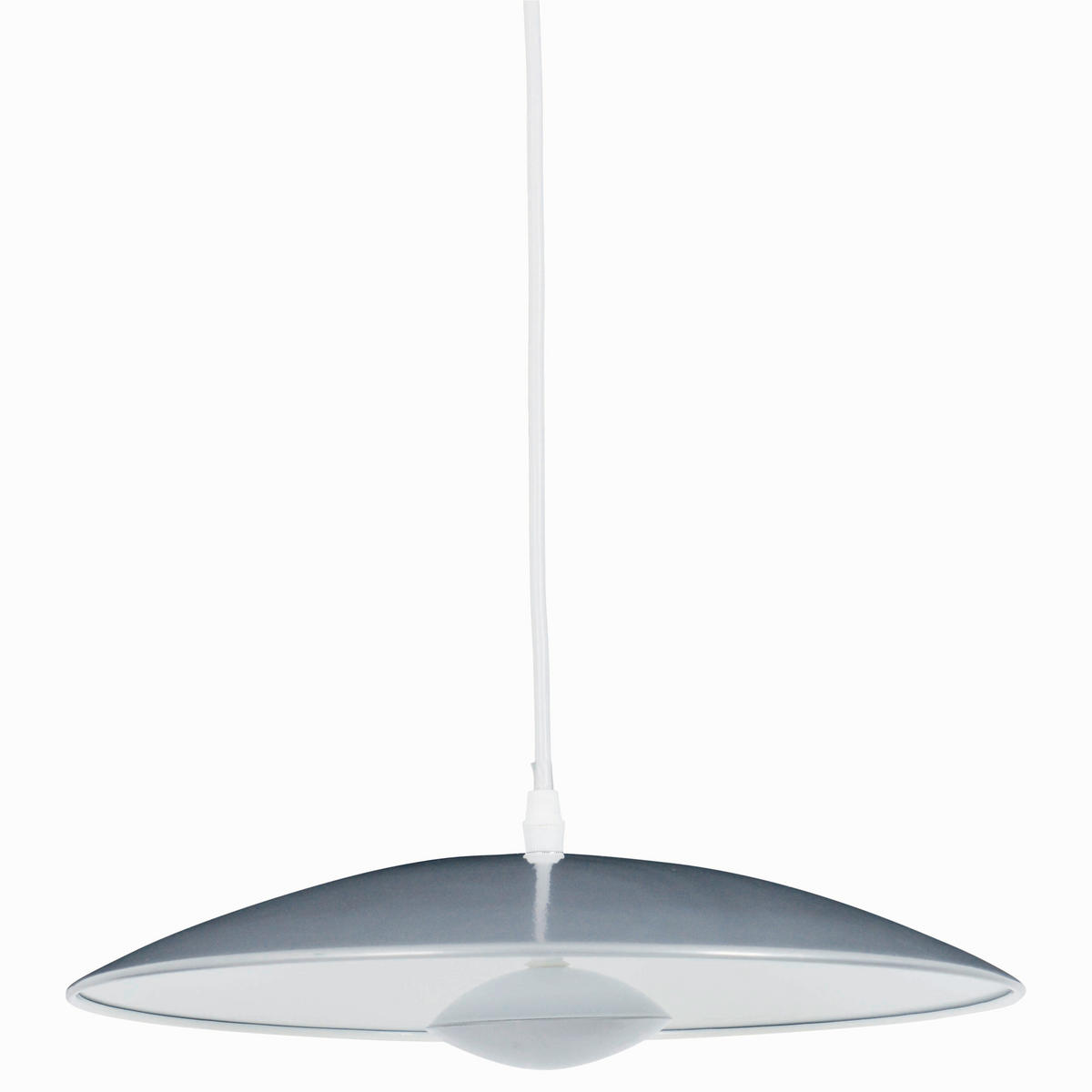 LED-HÄNGELEUCHTE Oslo 34/125 cm   - Silberfarben, Design, Metall (34/125cm) - Näve